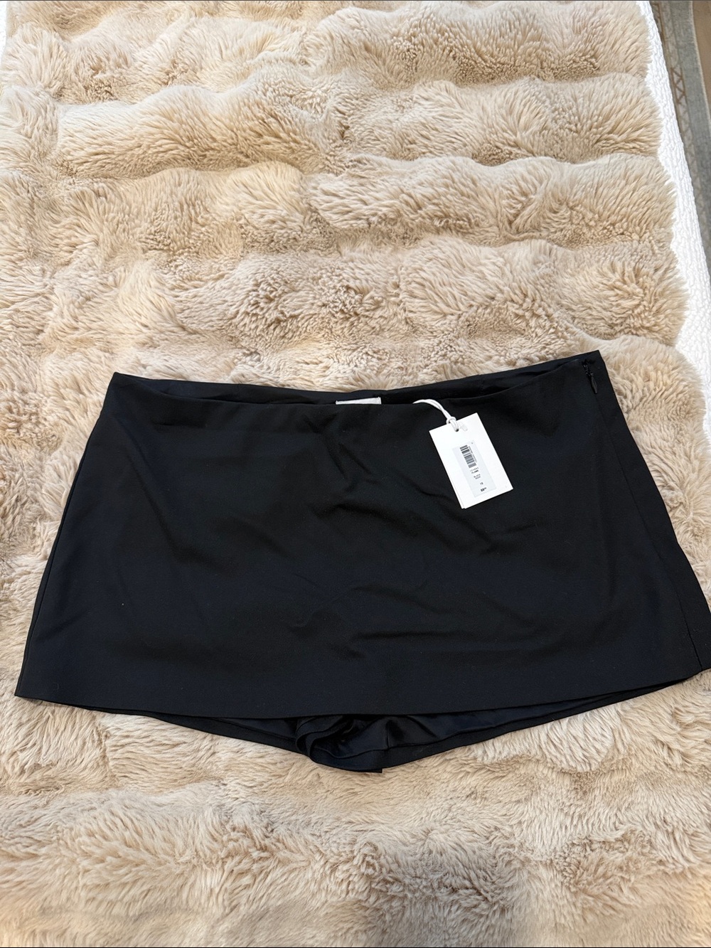 Sunday Best Black Mini Skirt